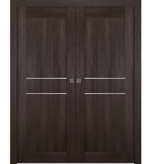 Avon 01 2Hn Veralinga Oak Double Pocket Doors