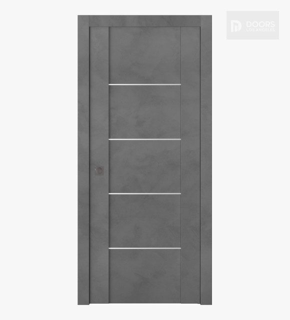 Avon 01 4H Dark Urban Pocket Doors