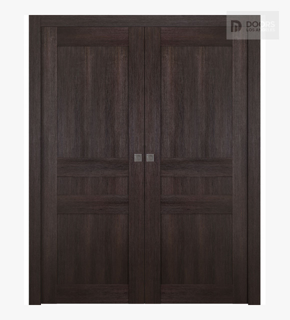 Avon 07 2R Veralinga Oak Double Pocket Doors