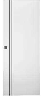 Smart Pro 2V Black Polar White Magic Doors