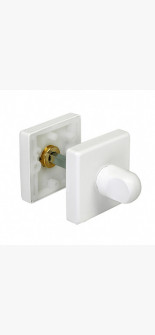 COVER PLATES LUX-WC-SQ BIA WHITE