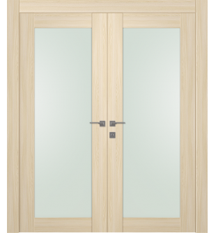 Avon 207 Vetro Loire Ash Double Doors