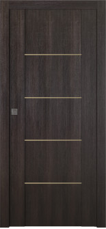 Avon 01 4H Gold Veralinga Oak Pocket Doors