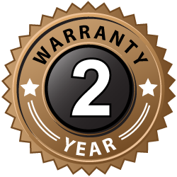 2 Year warranty for all doors